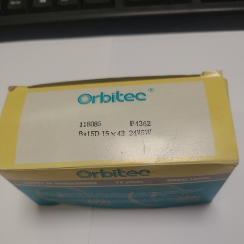 Ampoules orbitec 118085 - ampoules,