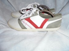 Baskets à lacets en cuir