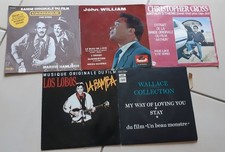 Lot de 51 disques vinyles 45 tours de MUSIQUES DE FILMS