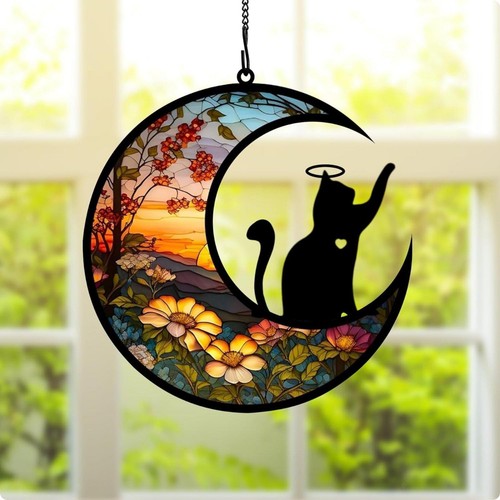 Ornement lunaire animalier - ornement,