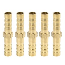5PCS 6mm eau gaz huile laiton