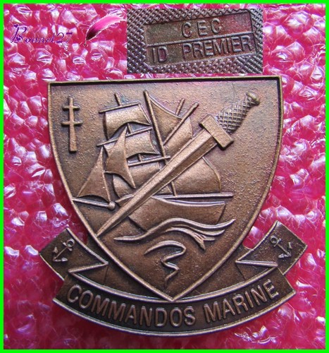 Pin commando marine ancre - commando, de