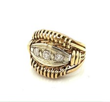 MAGNIFIQUE BAGUE OR 18 CARATS