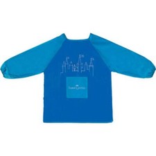 201203 - Tablier de peinture enfant taille 110 cm bleu blouse de peinture pou...