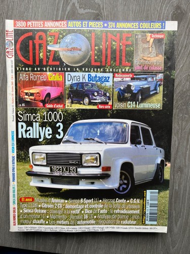 Gazoline 116 simca 1000 - n°116,