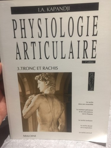 Physiologie articulaire tome - physiologie,