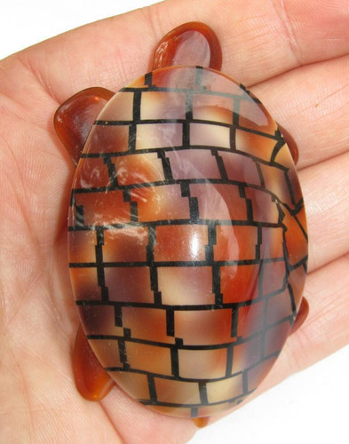 Grande broche tortue léa - broche,