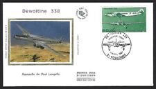 ENVELOPPE PREMIER JOUR PA N° 60 - DEWOITINE 338