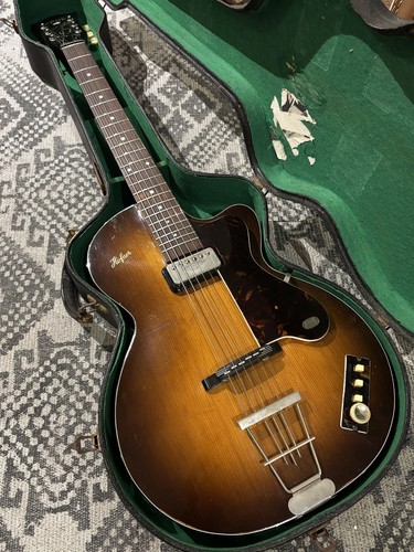 Hofner 1960s club sunburst - club,