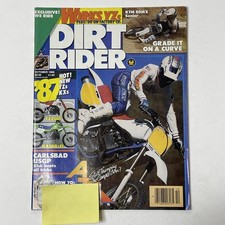 Dirt Rider Magazine Moto! 1986