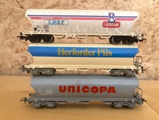 JOUEF SNCF LOT DE 3 WAGONS CÉRÉALIERS HO  (M502)