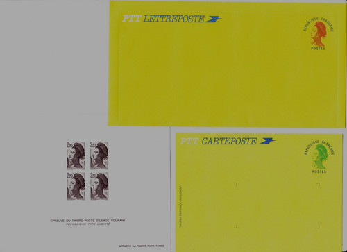 Lot entiers postaux - entiers, ptt