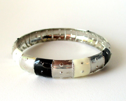 Bracelet jonc vintage en - jonc, 80's