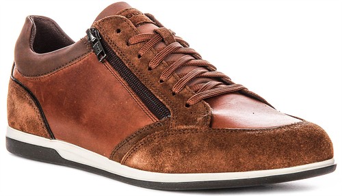 Geox renan side zip - u, lace