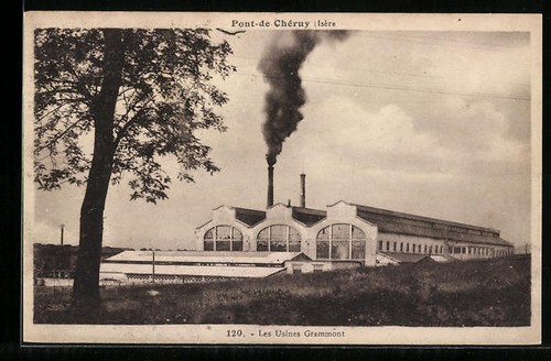 Cpa pont chéruy les - cpa,
