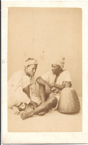 Photo cdv porteurs - photo, d'eau
