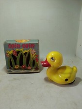 ANCIEN JOUET MECANIQUE CANARD