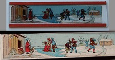 Ancienne plaque verre magic