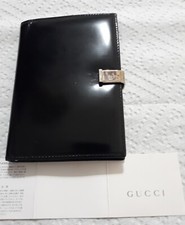 GUCCI  VINTAGE LEATHER AGENDA