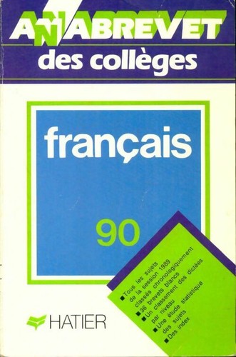 Français brevet des collèges