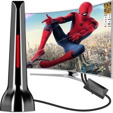 Antenne TV intérieur, Antenne TV intérieur Puissante TNT HD, Antenna HD Intel...