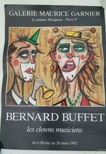 BERNARD BUFFET LES CLOWNS