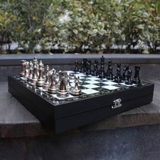 Jeu d'échecs de luxe avec