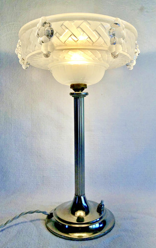 Ancienne lampe art deco 1930 - art,