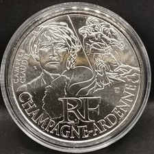 10 EURO ARGENT 2012 CHAMPAGNE