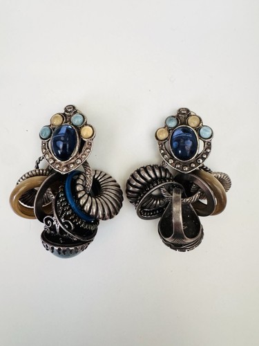 Boucles oreilles cabochons - d'oreilles,