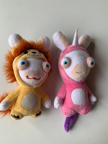 Lot peluches lapins crétins - lot,