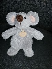 peluche souris grise DOUDOU ET COMPAGNIE 16cm