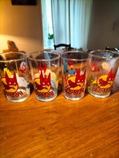 4 VERRES A MOUTARDE SAMSAM