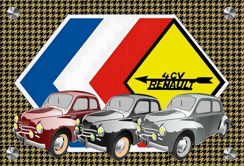 Plaque renault fond - 4,