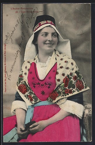 Cpa ariège type - cpa, ariège,