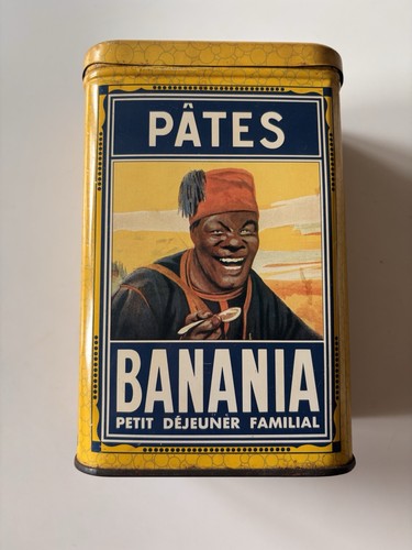 Banania boîte publicitaire - banania,