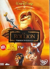 Double DVD : Le roi lion 1 Version intégrale Collector - Disney