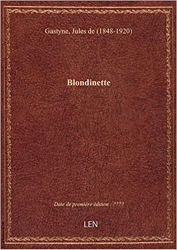 Blondinette par de - par, j,