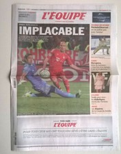 L'EQUIPE N°21 079 du 29/03/2012 -C1 1/4f. aller:OM-Bayern 0-2/ Sharapova busines