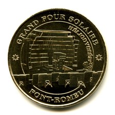 66 FONT-ROMEU Grand four solaire 3, Odeillo, 2017, Monnaie de Paris