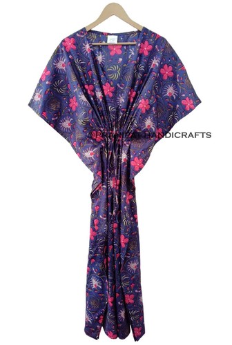 Robe caftan imprimée - , florale
