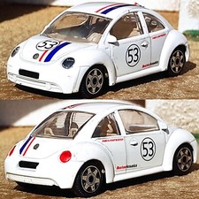 1/43 VW Volkswagen New Beetle 53 Boston Acoustics Neuspeed Miniature Métal Cox