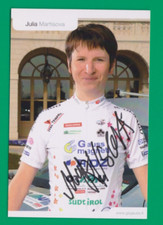 CYCLISME carte cycliste JULIA