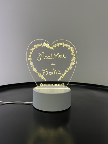 Lampe led message - led,