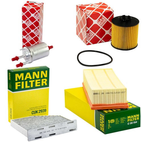 Set filtres carburant huile - set,