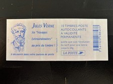 FRANCE CARNET 10 DE TIMBRES NEUFS N° 3744  - C5 JULES VERNE MARIANNE DE LAMOUCHE