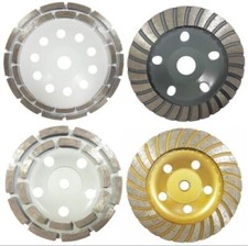 Diamant Disque Abrasif Ø 125/180 MM Coupe Roue Ponceuse Béton M14 Granit 22,2