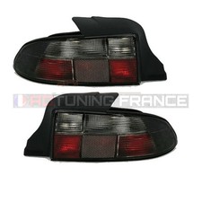 2 FEUX FEU ARRIERE NOIR TRANSLUCIDE TYPE M POUR BMW Z3 DE 1996 A 1999