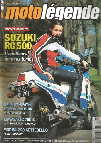 Moto legende 157 suz - rg, 500