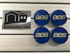 BBS Véritable enjoliveurs centre de roue 56 mm emblème bleu P5624203 lot de 4...
